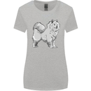 A Samoyed Dog Womens Wider Cut T-Shirt Sports Grey