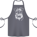 A Schnauzer Potrait Dog Cotton Apron 100% Organic Steel
