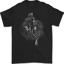 A Scuba Diver Entering the Water Diving Dive Mens Gildan Cotton T-Shirt Black