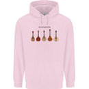 A Set of Mandolins Childrens Kids Hoodie Light Pink