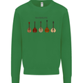 A Set of Mandolins Kids Sweatshirt Jumper Irish Green