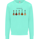 A Set of Mandolins Kids Sweatshirt Jumper Peppermint