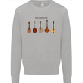 A Set of Mandolins Kids Sweatshirt Jumper Sports Grey
