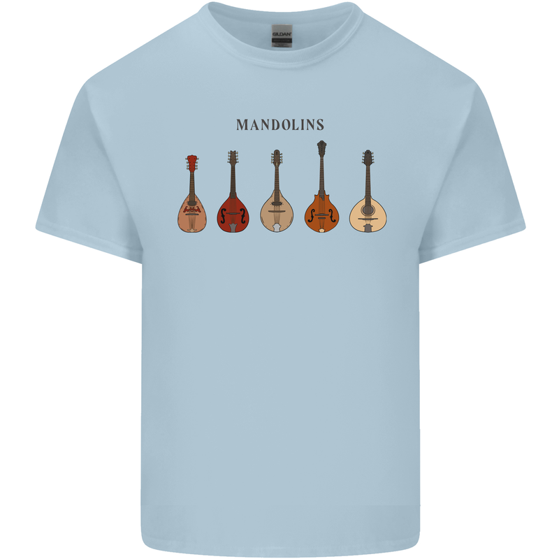 A Set of Mandolins Kids T-Shirt Childrens Light Blue