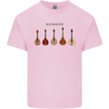 A Set of Mandolins Kids T-Shirt Childrens Light Pink