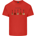 A Set of Mandolins Kids T-Shirt Childrens Red