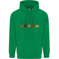 A Set of Mandolins Mens 80% Cotton Hoodie Irish Green