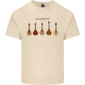 A Set of Mandolins Mens Cotton T-Shirt Tee Top Natural