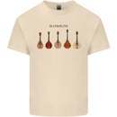 A Set of Mandolins Mens Cotton T-Shirt Tee Top Natural