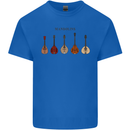 A Set of Mandolins Mens Cotton T-Shirt Tee Top Royal Blue