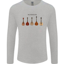 A Set of Mandolins Mens Long Sleeve T-Shirt Sports Grey