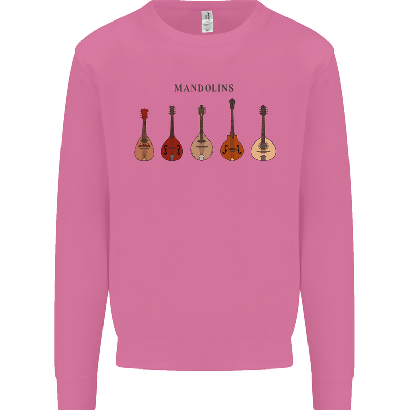 A Set of Mandolins Mens Sweatshirt Jumper Azalea