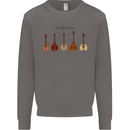 A Set of Mandolins Mens Sweatshirt Jumper Charcoal