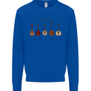 A Set of Mandolins Mens Sweatshirt Jumper Royal Blue