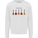 A Set of Mandolins Mens Sweatshirt Jumper White