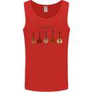 A Set of Mandolins Mens Vest Tank Top Red