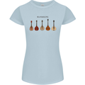 A Set of Mandolins Womens Petite Cut T-Shirt Light Blue