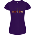 A Set of Mandolins Womens Petite Cut T-Shirt Purple