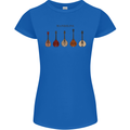 A Set of Mandolins Womens Petite Cut T-Shirt Royal Blue