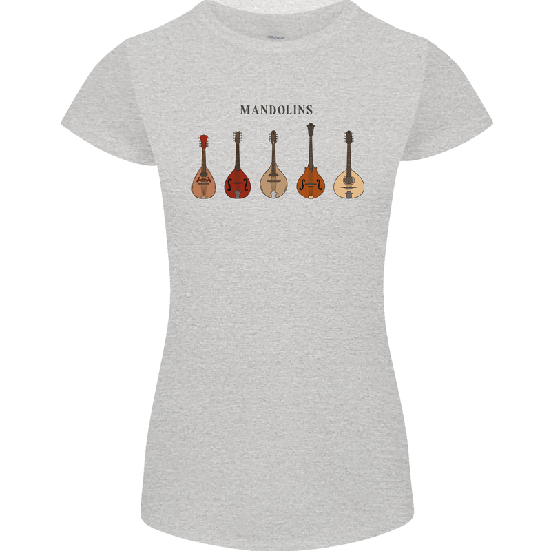 A Set of Mandolins Womens Petite Cut T-Shirt