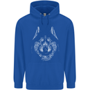 A Siberian Husky Childrens Kids Hoodie Royal Blue