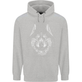 A Siberian Husky Childrens Kids Hoodie Sports Grey