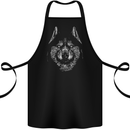 A Siberian Husky Cotton Apron 100% Organic Black