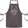 A Siberian Husky Cotton Apron 100% Organic Dark Grey