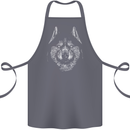 A Siberian Husky Cotton Apron 100% Organic Steel