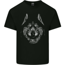 A Siberian Husky Kids T-Shirt Childrens Black