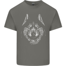 A Siberian Husky Kids T-Shirt Childrens Charcoal