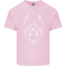 A Siberian Husky Kids T-Shirt Childrens Light Pink