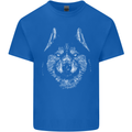 A Siberian Husky Kids T-Shirt Childrens Royal Blue