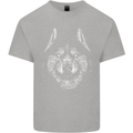 A Siberian Husky Kids T-Shirt Childrens Sports Grey