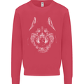 A Siberian Husky Mens Sweatshirt Jumper Heliconia