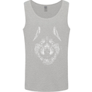 A Siberian Husky Mens Vest Tank Top Sports Grey
