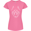 A Siberian Husky Womens Petite Cut T-Shirt Azalea
