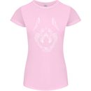A Siberian Husky Womens Petite Cut T-Shirt Light Pink