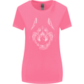 A Siberian Husky Womens Wider Cut T-Shirt Azalea