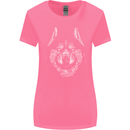 A Siberian Husky Womens Wider Cut T-Shirt Azalea