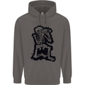 A Skeleton Photographer Photography Mens 80% Cotton Hoodie Charcoal