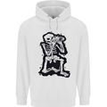 A Skeleton Photographer Photography Mens 80% Cotton Hoodie White