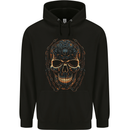 A Skull Made of Scrap Childrens Kids Hoodie Black