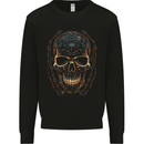 A Skull Made of Scrap Kids Sweatshirt Jumper Black