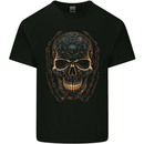 A Skull Made of Scrap Kids T-Shirt Childrens Black