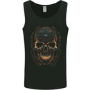 A Skull Made of Scrap Mens Vest Tank Top Black