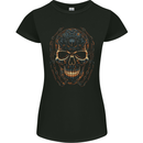 A Skull Made of Scrap Womens Petite Cut T-Shirt Black