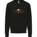 A Skull With Tentacles Mens Sweatshirt Jumper Black