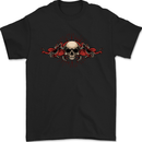 A Skull With Tentacles Mens T-Shirt 100% Cotton Black
