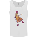 A Slice of Christmas Pizza Funny Xmas Mens Vest Tank Top White
